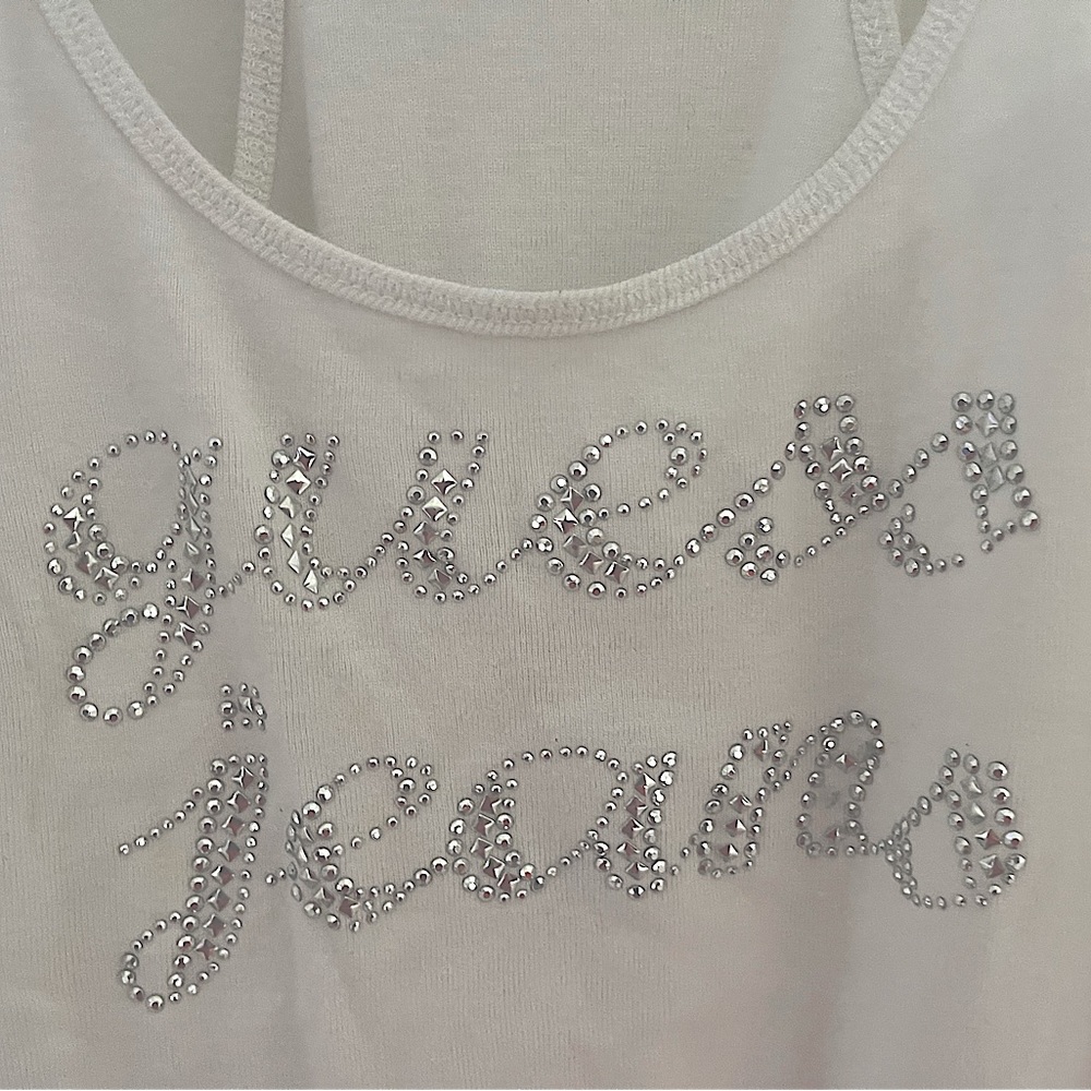 Vintage y2K Guess bedazzled tank💋